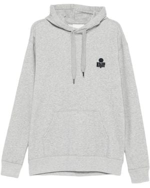 Isabel Marant Hoodie À Détail De Logo - Grey