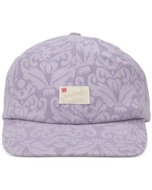 Aimé Leon Dore Paisley-Print Baseball Cap - Purple