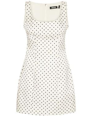 ROTATE BIRGER CHRISTENSEN Robe À Pois - White