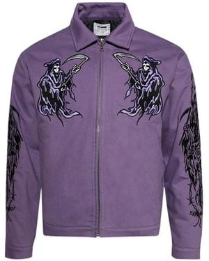 Warren Lotas Veste Dueling Reaper Work - Violet