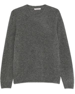 Fileria Fine-Knit Crew-Neck Jumper - Grey