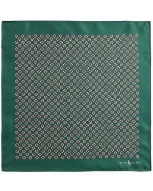 Polo Ralph Lauren Printed Pocket Scarf - Green