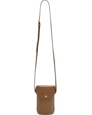 Saint Laurent Leather Shoulder Bag - White