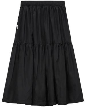 Chocoolate Tiered Skirt - Black