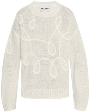 Munthe Tahlis Jumper - White