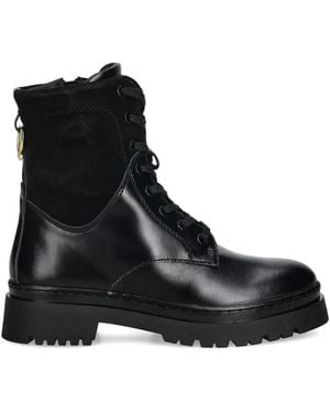 GANT Lace-Up Combat Boots - Black