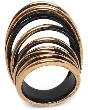 Panconesi Orbit Intertwined Rings - Black