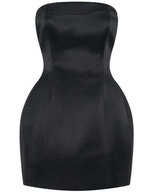 Nicholas Kaline Strapless Mini Dress - Black