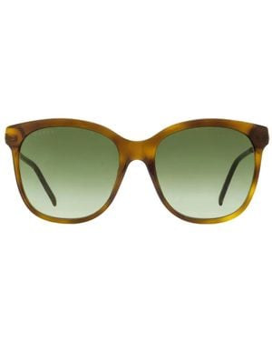 Gucci Gg Square-Frame Sunglasses - Green