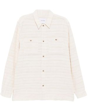 Les Deux Jonas Shirt Jacket - White