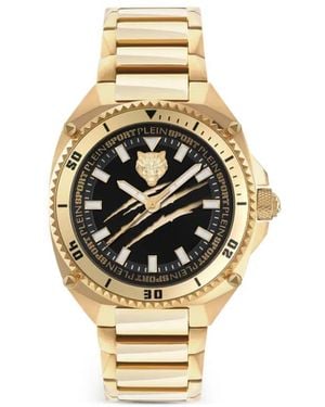 Philipp Plein Montre Thunderforce 47 Mm - Métallisé