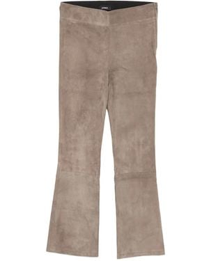 Arma Flared Cropped Pants - Grey