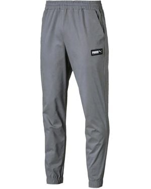 PUMA Fusion Woven Track Pants - グレー