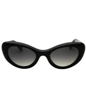 DIFF Zaria Cat-Eye Sunglasses - Black