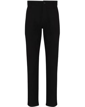 PAIGE Stafford Straight Leg Trousers - Black