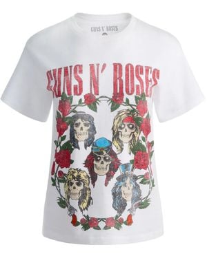 Alice + Olivia Alvera Crew-Neck T-Shirt - White