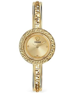 Versace Armbanduhr Mit Greca-Motiv 28Mm - Mettallic