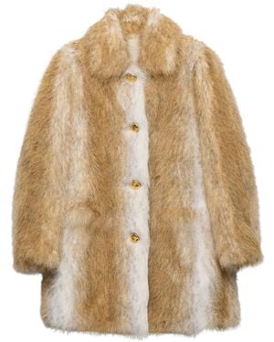 Prada Aspen Coat - Natural