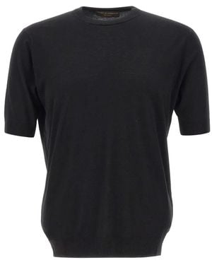FILIPPO DE LAURENTIIS Short-Sleeve T-Shirt - Black