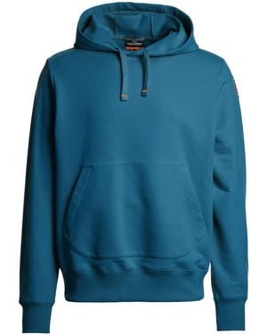 Parajumpers Logo-Patch Hoodie - Blue