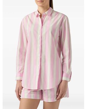 MC2 Saint Barth Brigitte Striped Shirt - Pink