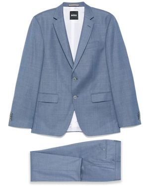 BOSS Virgin-Wool Suit - Blue