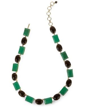 Bounkit Rhea Quartz Necklace - Green