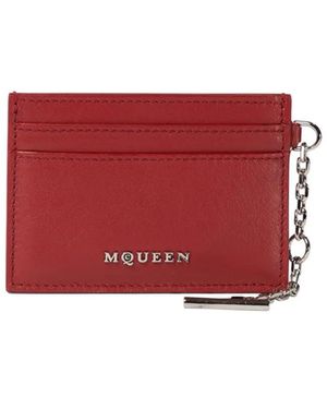 McQueen Sling Card Holder - Red