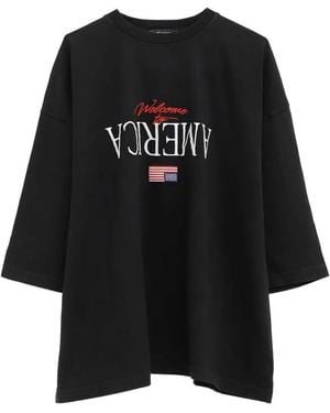 Willy Chavarria Embroidered T-Shirt - Black