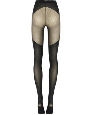 Wolford Overknee-Effect Tights - Natural
