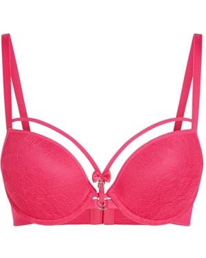 Marlies Dekkers Sujetador Push-Up Con Detalle De Lazo - Rosa