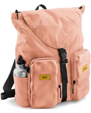 Crash Baggage Soft Rucksack 2.0 Buckle-Fastening Backpack - Pink