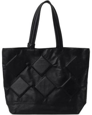 Yohji Yamamoto Gewatteerde Shopper - Zwart