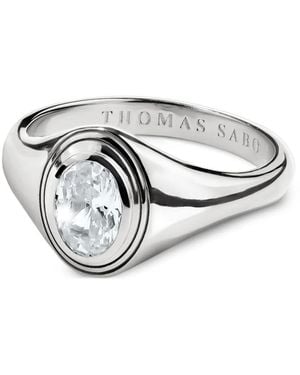 Thomas Sabo Bold Elegance Ring Mit Zirkonia - Weiß