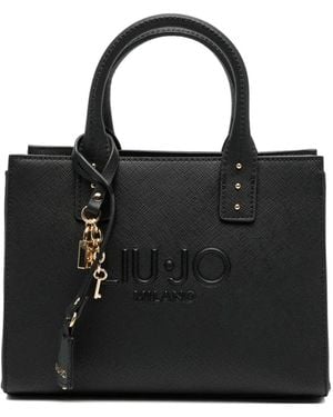 Liu Jo Small Handbag With Charm - Black