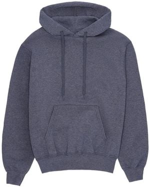 Fortela Front-Pocket Cotton Hoodie - Blue