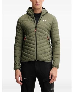 Salewa Hooded Padded Jacket - Green