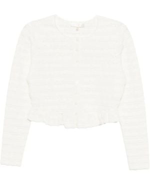 LoveShackFancy Rogan Vest - Wit