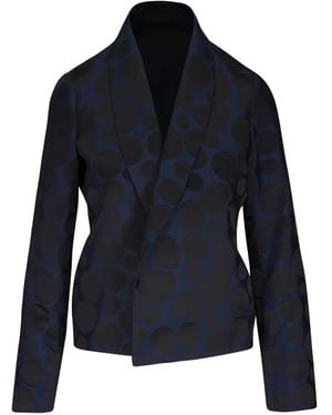 Peter Cohen Duquesa Polka-Dot Jacket - Blue