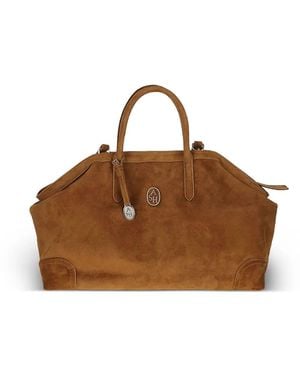 Ash Borsa A Spalla Jaqueline Texas Con Applicazione - Marrone