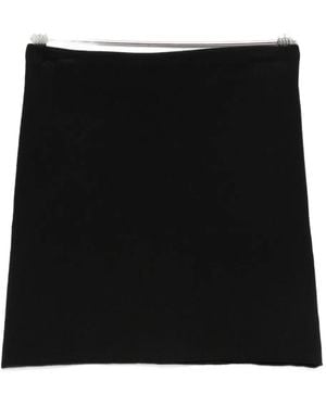 Nanushka Knitted mini skirt - Schwarz