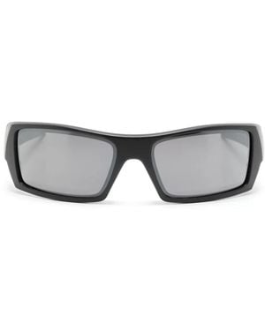 Oakley Gascan Rectangle-Frame Sunglasses - Grey