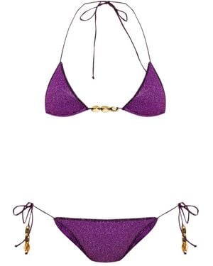 Oséree Bikini À Paillettes - Violet