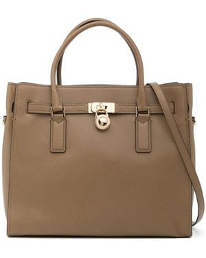 Michael Kors Hamilton Moderne ハンドバッグ L - ブラウン