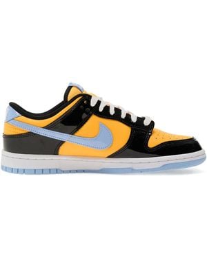 Nike Dunk Low Retro Patent Leather Trainers - Black