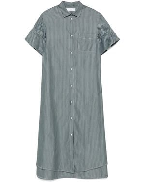 Societe Anonyme Vestido midi Butterfly - Azul