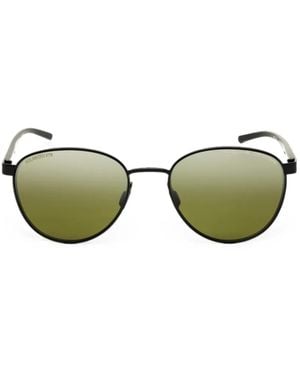 Porsche Design Round-Frame Sunglasses - Green