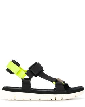 Camper Oruga Flat Sandals - Black