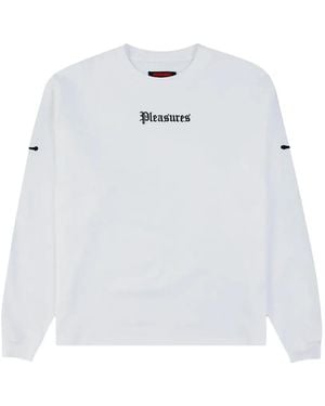 Pleasures Luster Long-Sleeve T-Shirt - White