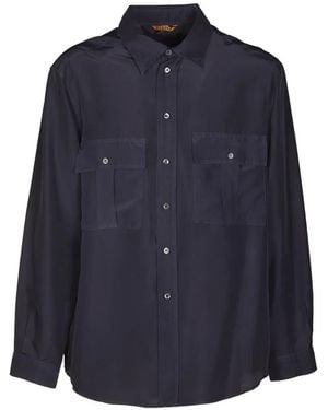 Barena Flap-Pocket Shirt - Blue